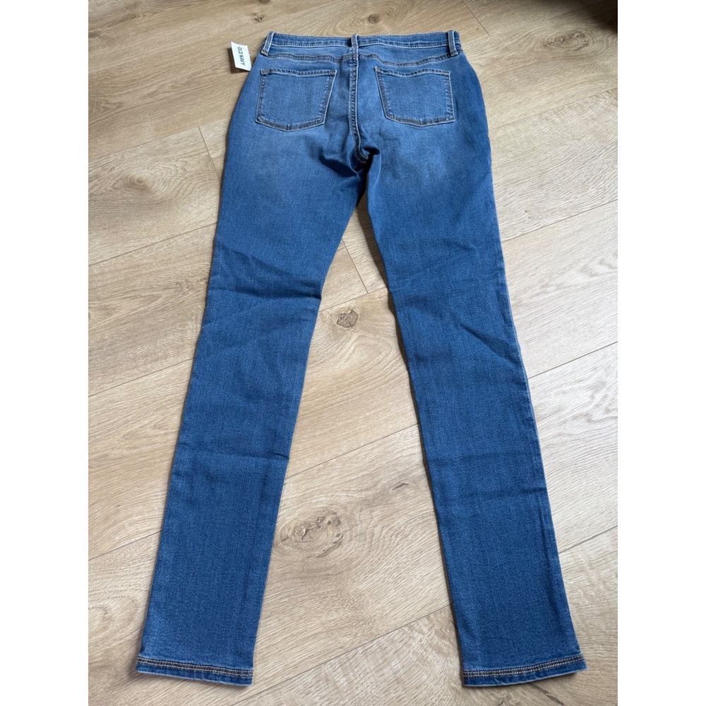 NWT Kids Girls Old Navy high rise rockstar super skinny jeggings tough size 14 - Picture 2 of 10